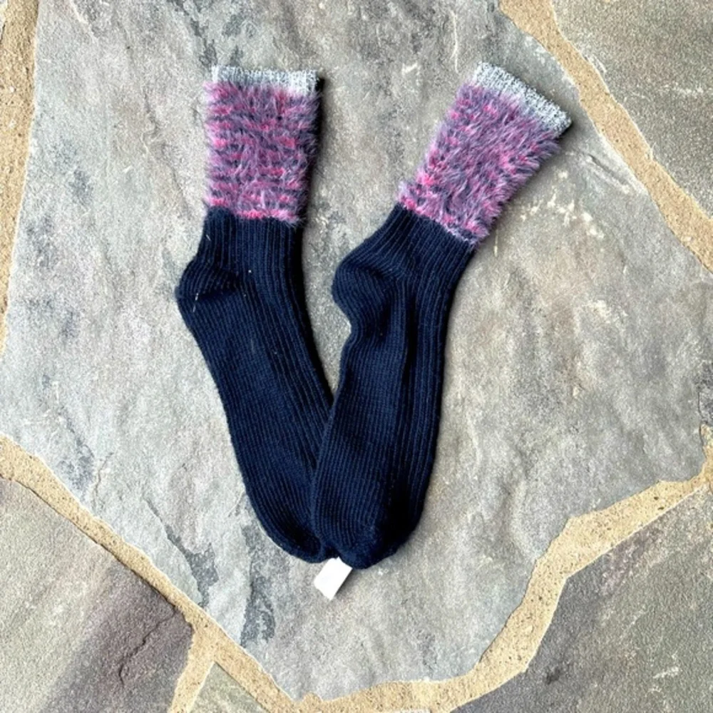 Free People-Chaussettes chauffe-cheville statiques